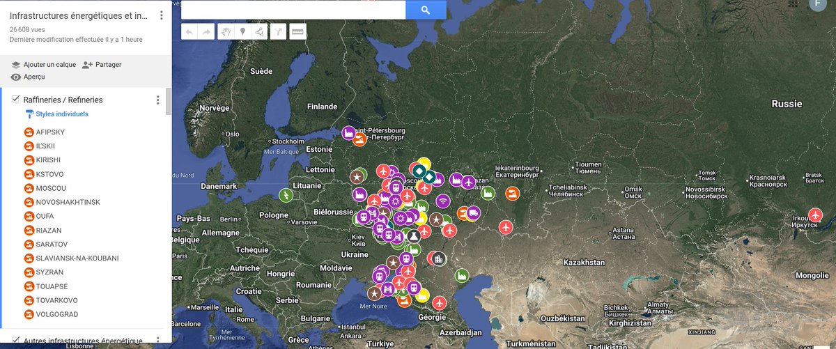 Soupedesques's tweet image. ‼️🇺🇦🇷🇺
Rappel des événements qui se sont déroulés en Russie et en Ukraine occupée concernant les infrastructures énergétiques, industrielles, logistiques et militaires russes pour la semaine du 7 au 13 juillet 😎
- Thread 🧵⬇️