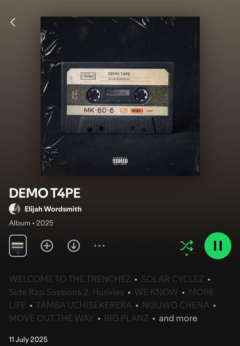 KrAim Wave (@wavegodzw) on Twitter photo DEMO T4PE now available on all DSPs
Spotify
open.spotify.com/album/5AcuIMOEโฆ
YouTube 
youtube.com/playlist?list=โฆ
#OutNow #newmusic2025 #NewMusicAlert  #demotape DEMO T4PE now available on all DSPs
Spotify
open.spotify.com/album/5AcuIMOEโฆ
YouTube 
youtube.com/playlist?list=โฆ
#OutNow #newmusic2025 #NewMusicAlert  #demotape