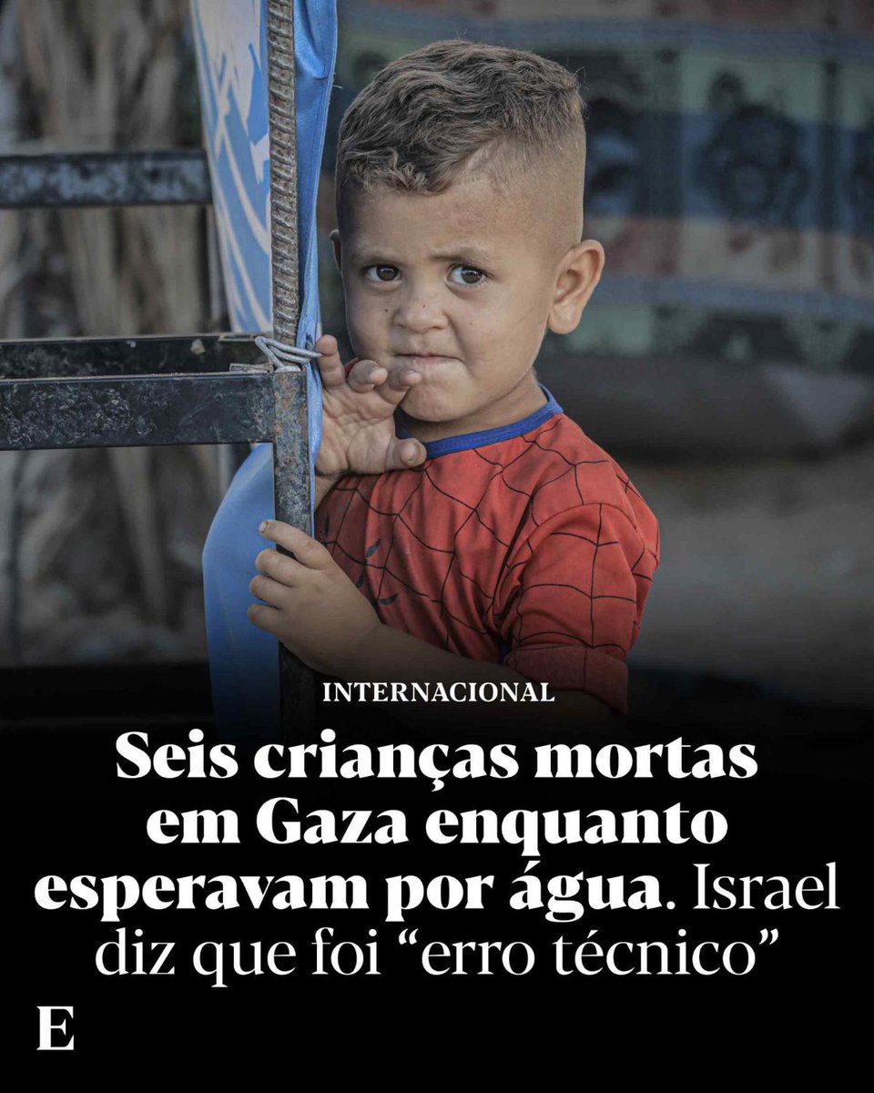 expresso's tweet photo. Dez pessoas, entre elas seis crianças, morreram num ataque aéreo israelita a um campo de refugiados em Gaza. O exército israelita reconheceu um “erro técnico” numa operação que visava um alegado membro da Jihad Islâmica

Saiba mais: https://t.co/uNqZBhUfvk https://t.co/RgtNvXbVO6