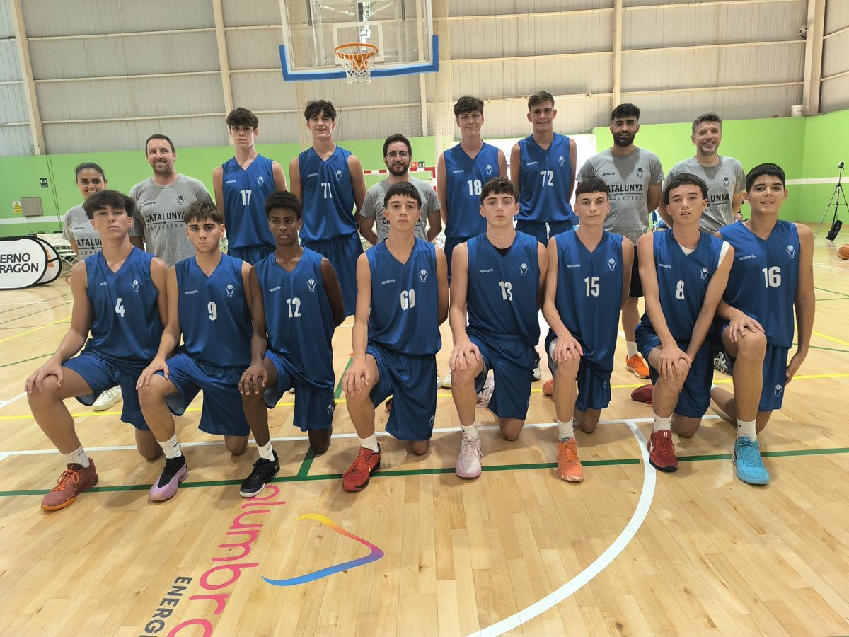 FCBQtecnic's tweet image. TORNEIG I 🏀Torneig Cuarte de Huerva (Saragossa)
Jornada 3 (Cadet Masculí)
Aragó-Catalunya 65-70
Jornada 3 (Cadet Femení)
Aragó-Catalunya 43-73