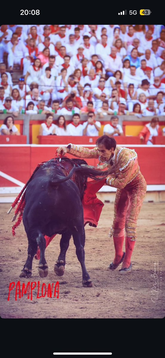 TorileroEl's tweet image. La suerte suprema.

Jiménez Fortes hoy en Pamplona.