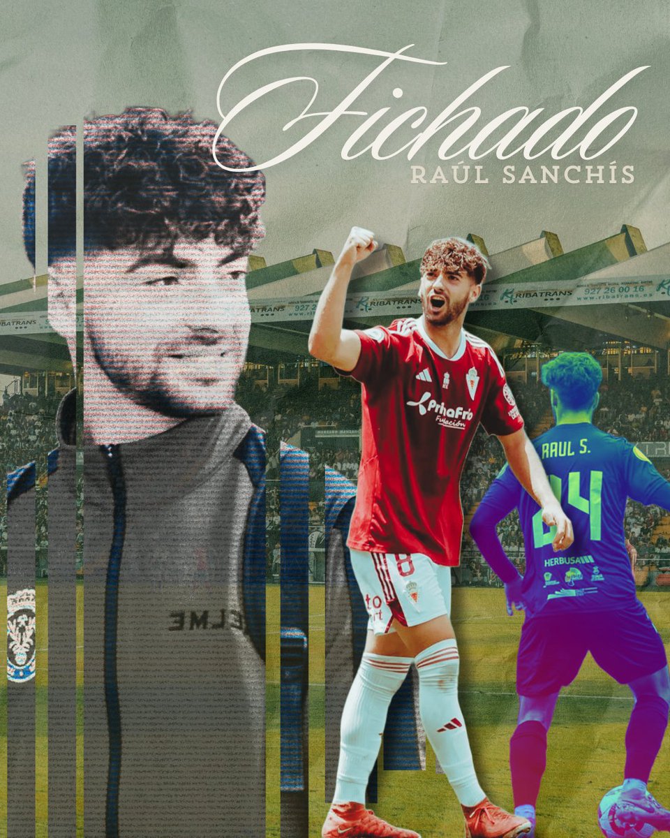 DecanoEX's tweet image. 🟢⚪ ¡FICHAJE VERDIBLANCO!
El @CPCacerenoSAD firma al mediocentro Raúl Sanchís, segundo sub-23 del curso💚
📍 Llega desde Peña Deportiva
⚔️ Ya jugó en Primera RFEF con Intercity y Murcia
🎓 Debutó en Tercera con 17 años en el Olímpic de Xàtiva
¡Talento joven para la medular!