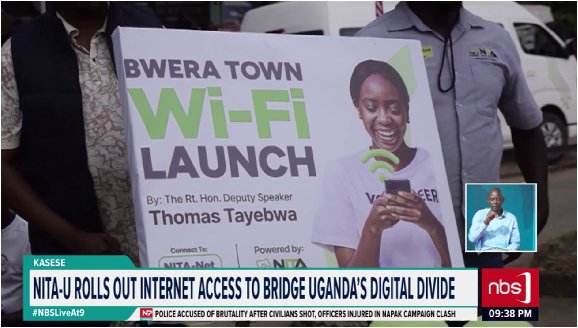 NBS Television (@nbstv) on Twitter photo Bwera Town in Kasese District has become one of the first beneficiaries of free public Wi-Fi under Uganda’s Digital Acceleration Project spearheaded by <a href="/NITAUganda1/">NITA-Uganda</a>.
<a href="/fahadmasereka01/">Masereka Fahad 💎</a>
#NBSLiveAt9 #NBSUpdates Bwera Town in Kasese District has become one of the first beneficiaries of free public Wi-Fi under Uganda’s Digital Acceleration Project spearheaded by <a href="/NITAUganda1/">NITA-Uganda</a>.
<a href="/fahadmasereka01/">Masereka Fahad 💎</a>
#NBSLiveAt9 #NBSUpdates
