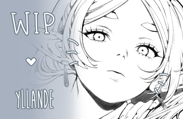 Old Lady 🤍❄️ #WIP