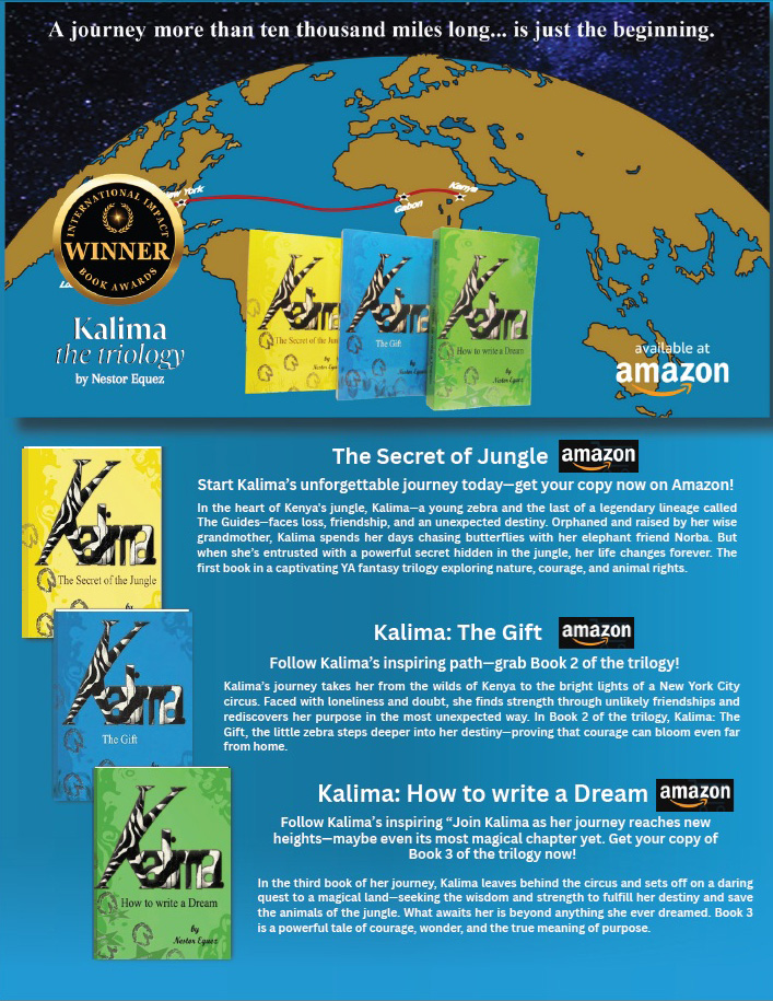 NReguez's tweet image. Thank you so much to The Ambassador magazine for include an article about my YA trilogy "Kalima The Secret of the Jungle" on their July's issue.
globalgoodwillambassadors.org/the-ambassador
#WritingCommunity #authorcommunity #authors #Kindle #storytelling #environmental