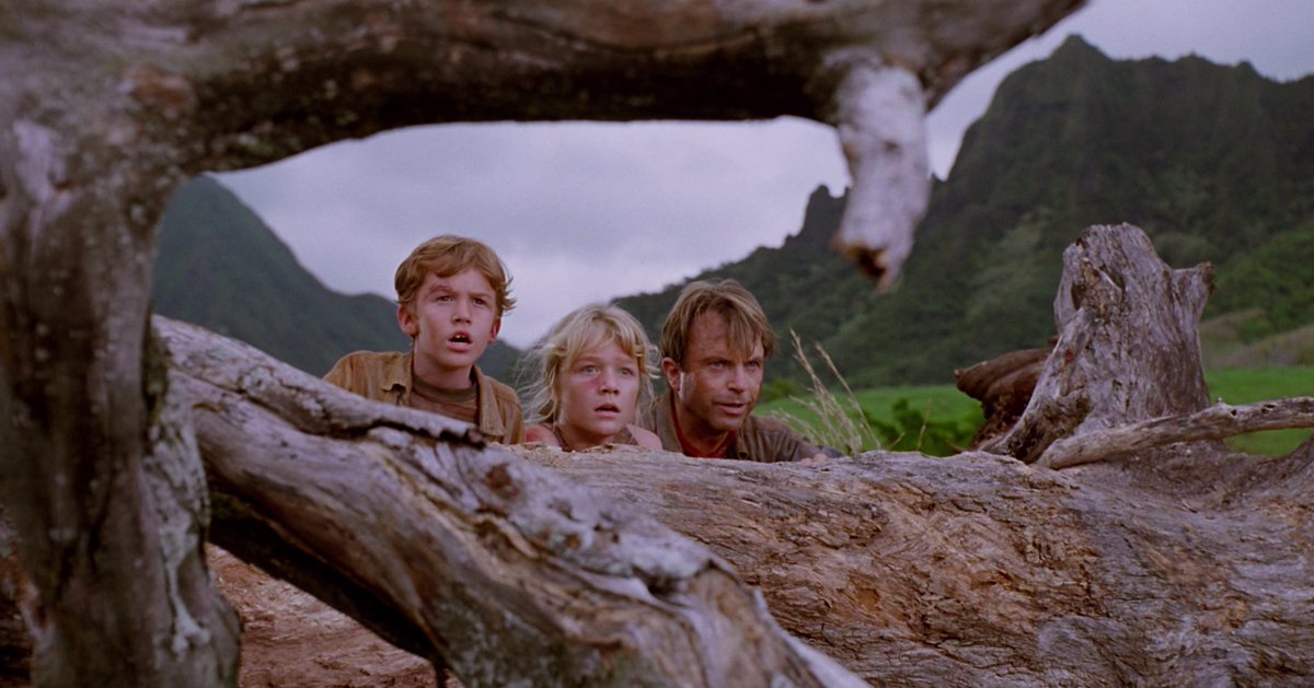 primemovies's tweet image. Jurassic Park (1993), dir. by Steven Spielberg. A turning point in visual effects and blockbuster filmmaking.