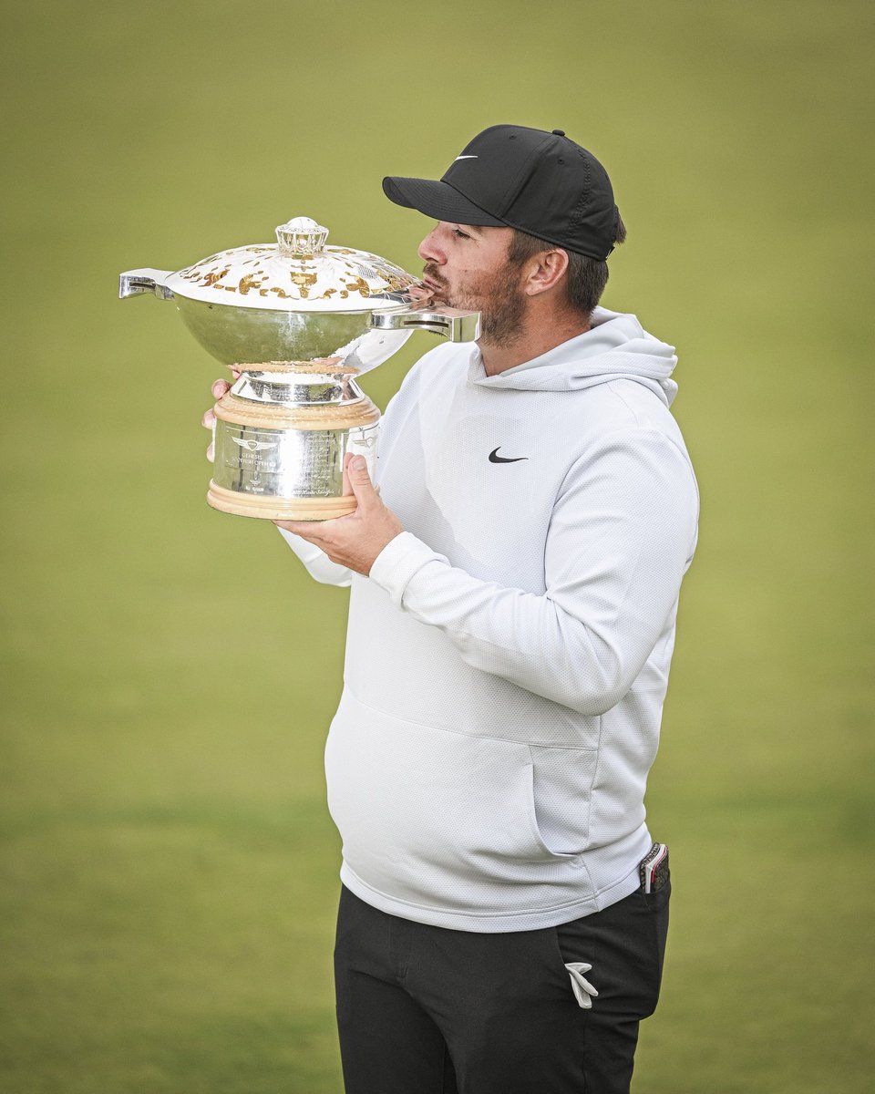 ScottishOpen's tweet image. The sweet taste of victory! 🏆
#GenesisScottishOpen #RolexSeries #FedExCup