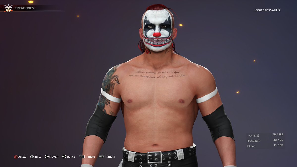 JonathanSABU's tweet image. Los tatuajes están de vuelta 😀
#WWE2K25