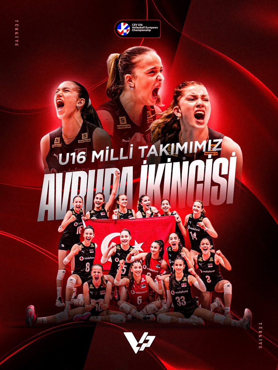 Teşekkürler kızlar! ❤️ U16 Kız Milli Takımımız 𝐀𝐕𝐑𝐔𝐏𝐀 𝐈̇𝐊𝐈̇𝐍𝐂𝐈̇𝐒𝐈̇