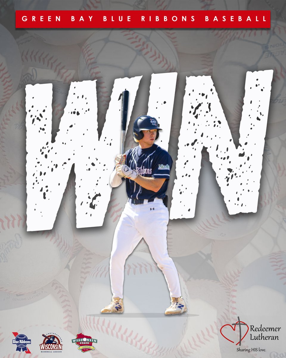 WOW! What a comeback! Trailing 9-1 after the first inning, the Blue Ribbons rallied all the way back for a 12-10 win, highlighted by a Payton Kohnle two-run homer for the final margin of victory. Kohnle, Zachary Grossman, Brady LaViolette and Drew Siudzinski had three hits each.