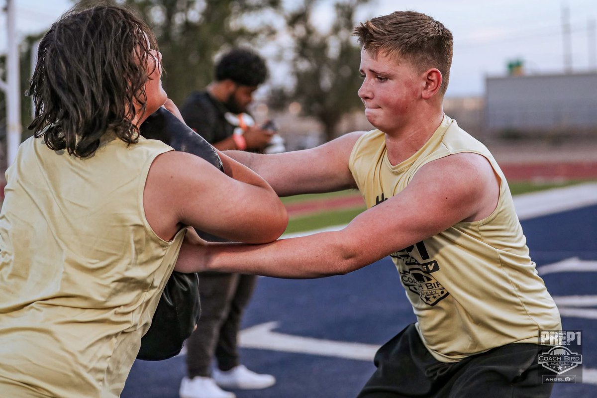 Beckham Dekoekkoek (@beckham_dk) on Twitter photo Great shots from <a href="/Prep1USA/">PREP1</a> photographers at <a href="/coachbirdd/">CoachBirdAcademy/TeflonSportsManagement</a> Academy! Always grinding at Under The Lights— learning and leveling up alongside <a href="/TyroneMcDuffie3/">Tyrone Durant McDuffie III 7️⃣2️⃣</a>, <a href="/GabrielTerra77/">Gabriel Terrazas</a> , and <a href="/kamo_js/">Coach JT</a>.
May be 13, but always punching above my weight. 👊
Class of 2030 | OT | 6’4” 220 | 🛠️🏈 Great shots from <a href="/Prep1USA/">PREP1</a> photographers at <a href="/coachbirdd/">CoachBirdAcademy/TeflonSportsManagement</a> Academy! Always grinding at Under The Lights— learning and leveling up alongside <a href="/TyroneMcDuffie3/">Tyrone Durant McDuffie III 7️⃣2️⃣</a>, <a href="/GabrielTerra77/">Gabriel Terrazas</a> , and <a href="/kamo_js/">Coach JT</a>.
May be 13, but always punching above my weight. 👊
Class of 2030 | OT | 6’4” 220 | 🛠️🏈