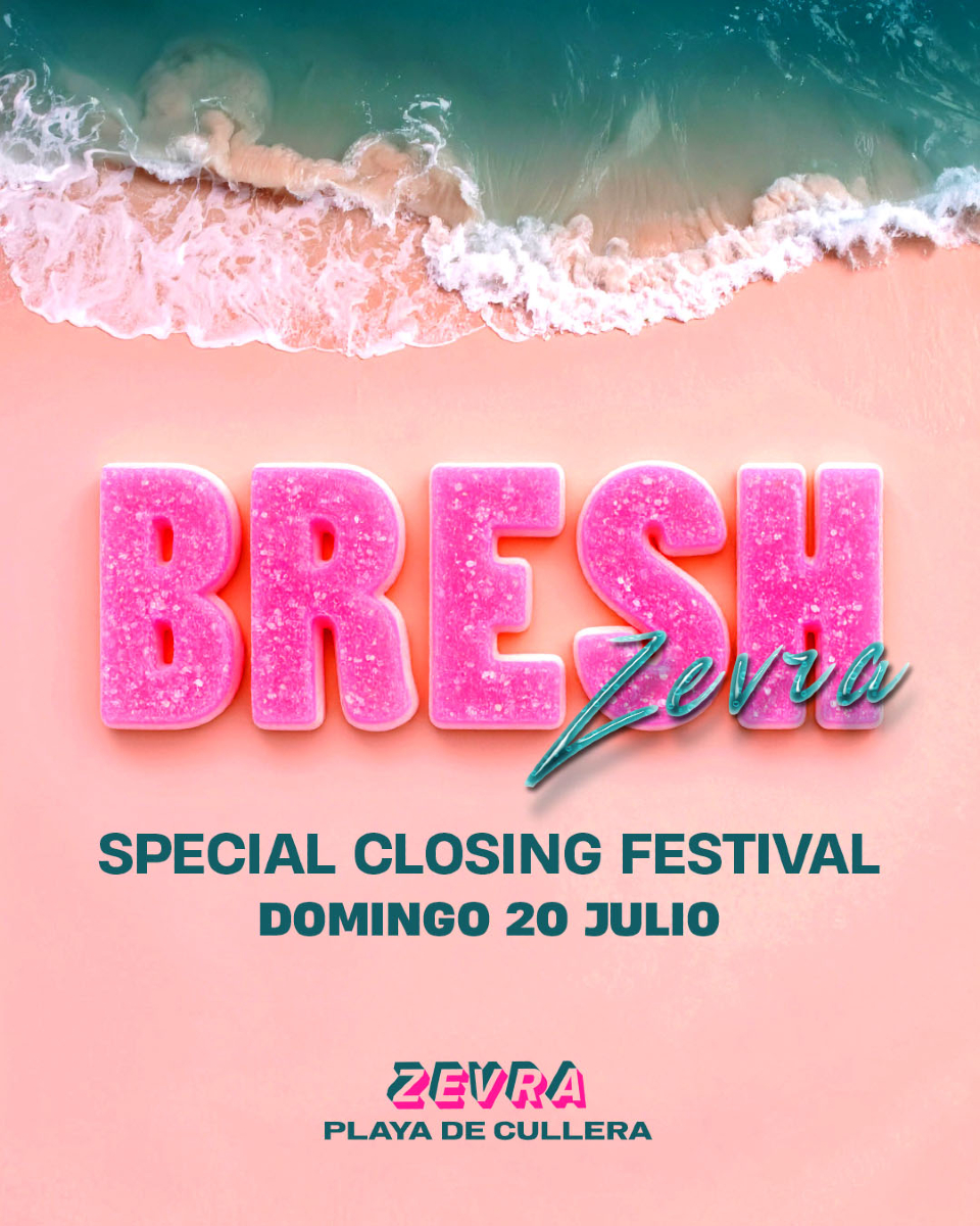 💖 BRESH x ZEVRA 💖

El final más bonito siempre se baila.

El domingo 20 de julio nos despediremos de Zevra 2025 con un último baile en la playa junto a BRESH, la fiesta más linda del mundo 🌸

¿Quién se queda hasta el final?

ZEVRA SE VIVE HASTA EL ÚLTIMO MINUTO ✨