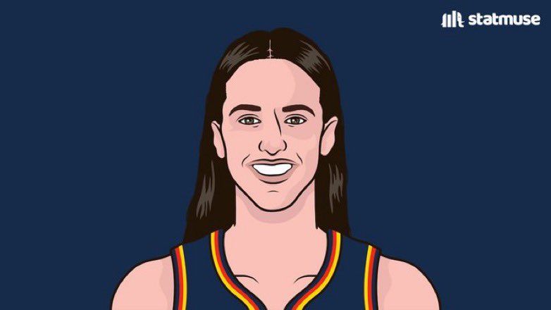 caitlinmusee's tweet image. caitlin clark today
14 points
13 assists (2 TO)
5 steals
W.