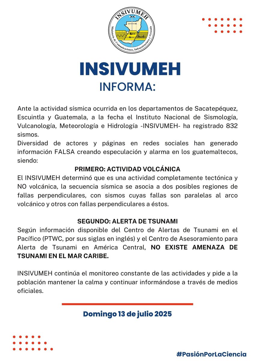 insivumehgt's tweet image. Información importante