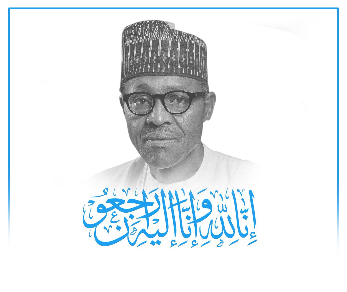 HassanSMohamud's tweet image. I extend my condolences to H.E. President @officialABAT, the Government and the people of Nigeria on the passing of former President Muhammadu Buhari. His lifelong service and commitment to Nigeria’s stability and progress will be remembered. May Allah grant him Jannatul Firdaws.