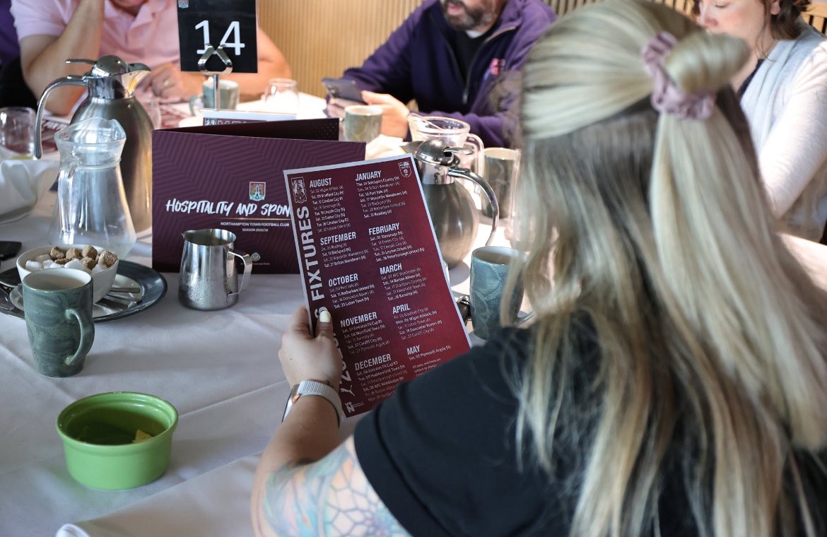 NTFCWomen's tweet photo. 🍽️ We have an opportunity for potential partners to join us for our exclusive Fixture Release Day Brunch on Tuesday, 11am-1pm.

🗣️ Q&amp;A with players and manager.
👀 Find out about our exciting commercial opportunities.

To attend, contact Brandon.Eldred@ntfc.co.uk.

#ShoeArmy 👞 https://t.co/tkMn7dcWi3