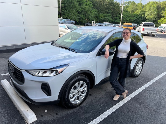 Megan Cashman is hitting the road in her new 2025 #FordEscape! Congrats and thanks for choosing us! 🤝 ✨ 

Sales: Randy Mankovitch #BillyHowellFord