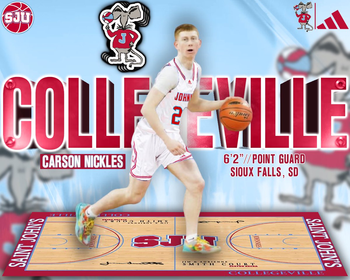 Carsonnickles24's tweet image. After a great visit, i’m blessed to say that I have been offered to play at @SJU_Basketball. I appreciate coach Mckenzie, @CoachDQ_ , and the rest of the coaching staff for this amazing opportunity! @SFCBoysBball @warwickworkouts