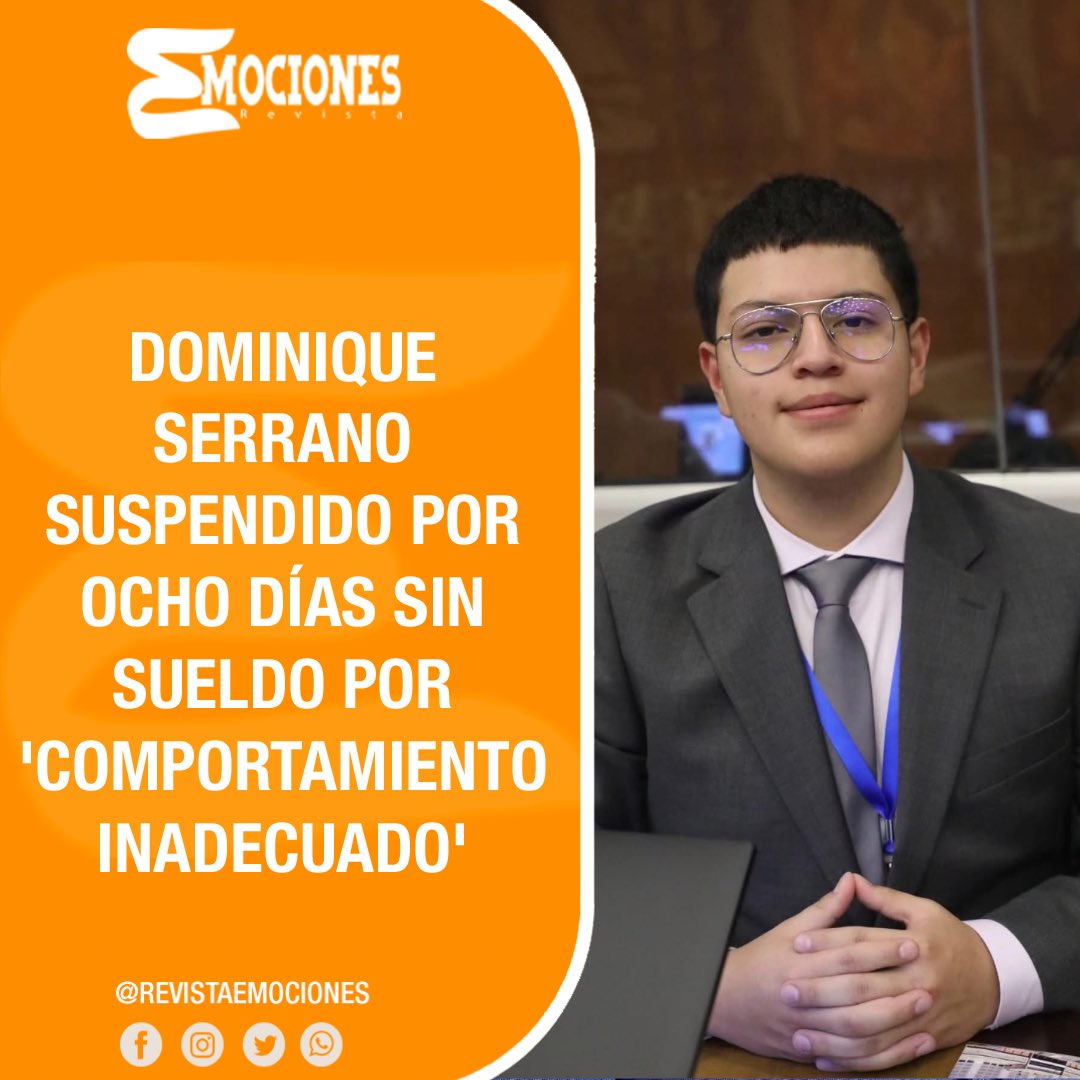 🏛️El Consejo de Administración Legislativa (CAL) tomó la decisión tras viralizarse un video en el que se lo ve haciendo dibujos en plena fiscalización de contratos energéticos. 

💸 La sanción fue propuesta por su propia bancada ADN.