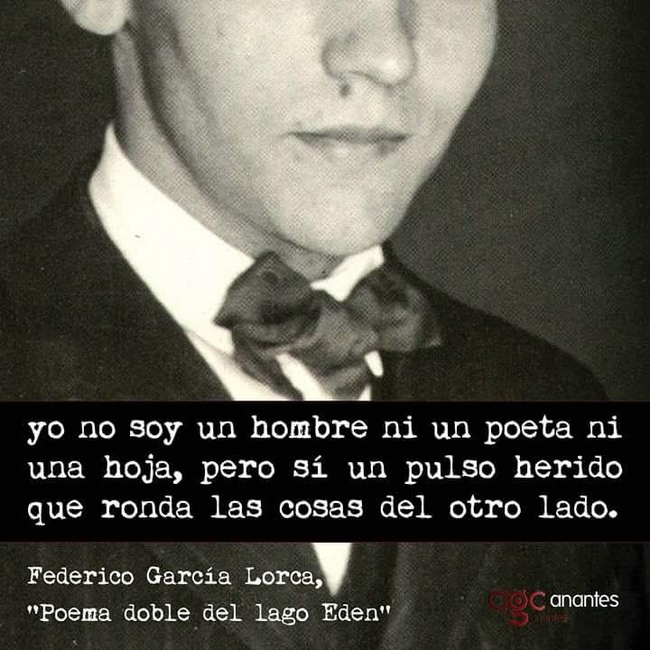 DazInma's tweet image. Federico García Lorca fue un hombre que amó, escribió y vivió desde una intensidad poco común.
Él mismo se definió como "un pulso herido", un corazón que late, pero sangra.
