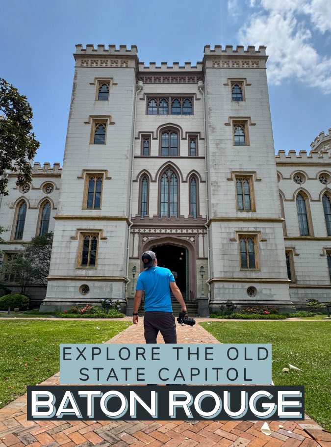 IntrepidEscape's tweet image. My top 10 MUST DO’S in LOUISIANA!! 🇺🇸

3. Explore the Old State Capital (Baton Rouge)

#OnlyLouisiana #MyLouisiana Ad