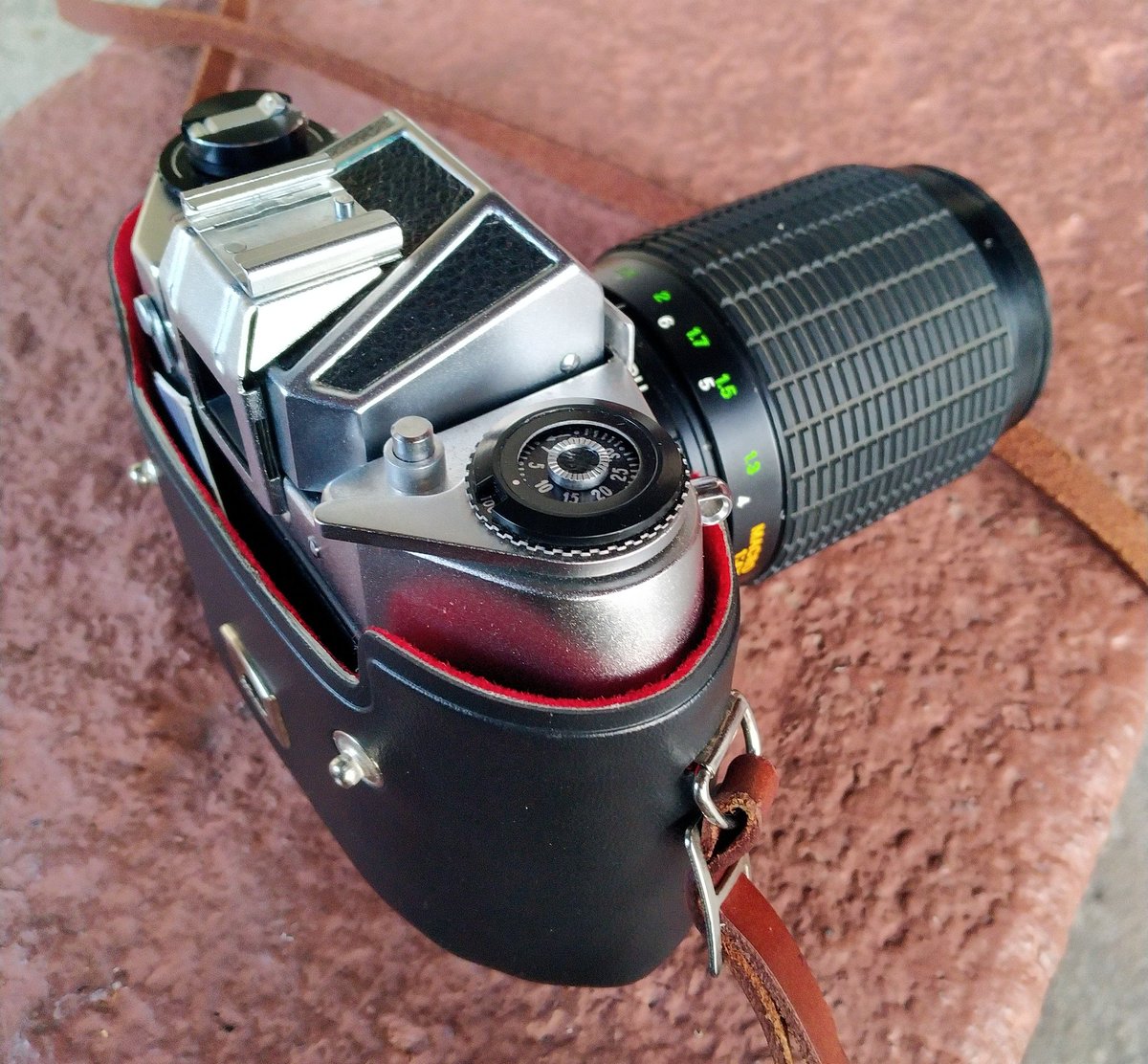 The_Untold's tweet photo. I think I made a couple great shots today. Not only with the tele in display but mostly with the Pentacon it came with. ð #Exa1b #analog #photography https://t.co/mZBIBEhTuB