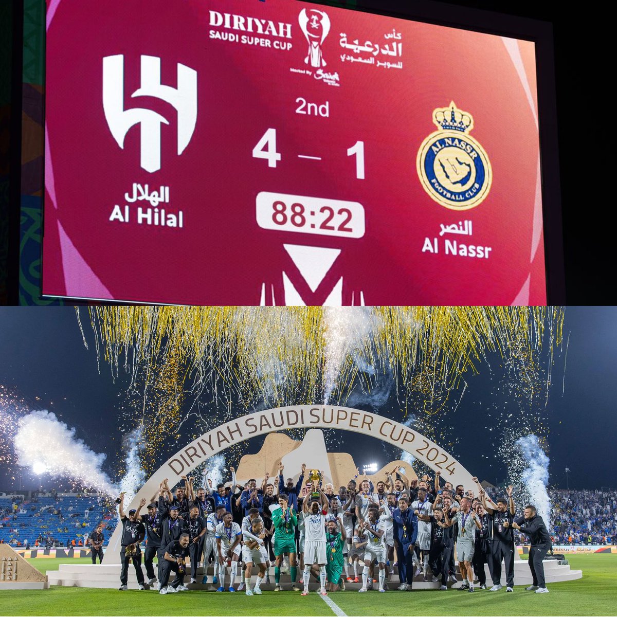iFalcon10's tweet photo. اقولك الهلال يتهرب من بطولة السوبر 

الهلال اخر نهائيين https://t.co/tc0SzP5i4M