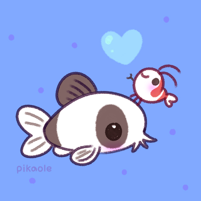 fikaole's tweet image. Many tiring things, but we will overcome them with our love for fish and crustaceans.