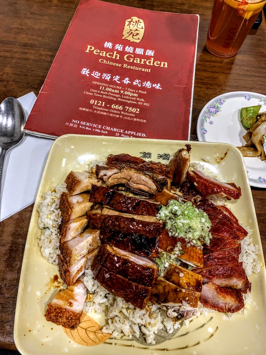 Stephen K. Chand (@skcwitter) on Twitter photo The #PeachGarden #QuadrupleRoast ...that's it, that's the tweet! 🦆 🐔 🐖🐖🍚
...and that it was only £13! 👀
<a href="/BrumHour/">#BrumHour 🐝 Networking with #Birmingham</a> <a href="/ichoosemag/">I Choose Birmingham</a> The #PeachGarden #QuadrupleRoast ...that's it, that's the tweet! 🦆 🐔 🐖🐖🍚
...and that it was only £13! 👀
<a href="/BrumHour/">#BrumHour 🐝 Networking with #Birmingham</a> <a href="/ichoosemag/">I Choose Birmingham</a>