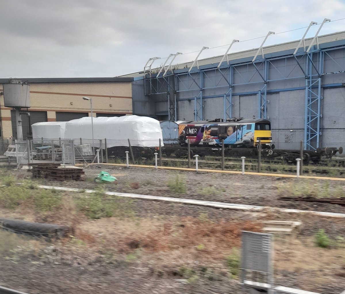 Is 84001 on further travels again soon?!
First 2 pics are from Jan 23 when it arrived from Scotland by Road,then on display in the Main Hall+noticed it wrapped up tonight as I arrived back in York.