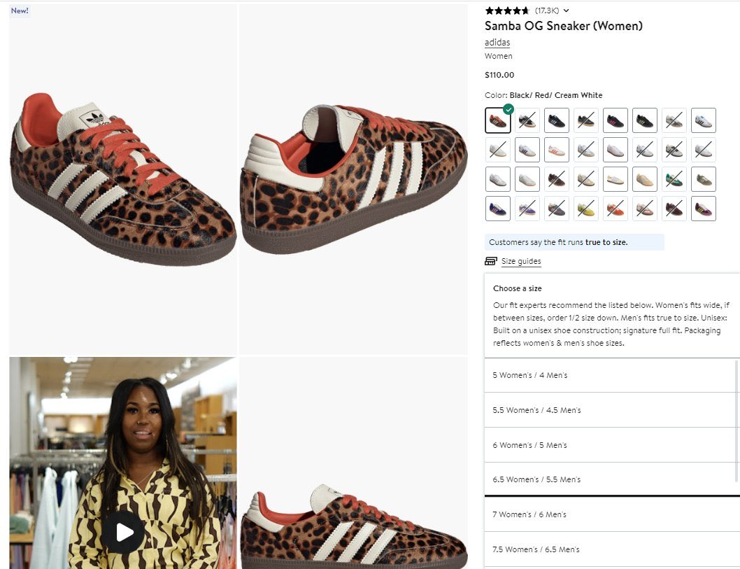 RESTOCK: ‘Orange Leopard’ Samba on Nordstroms 

mavely.app.link/e/rrmrbsdCYUb ad