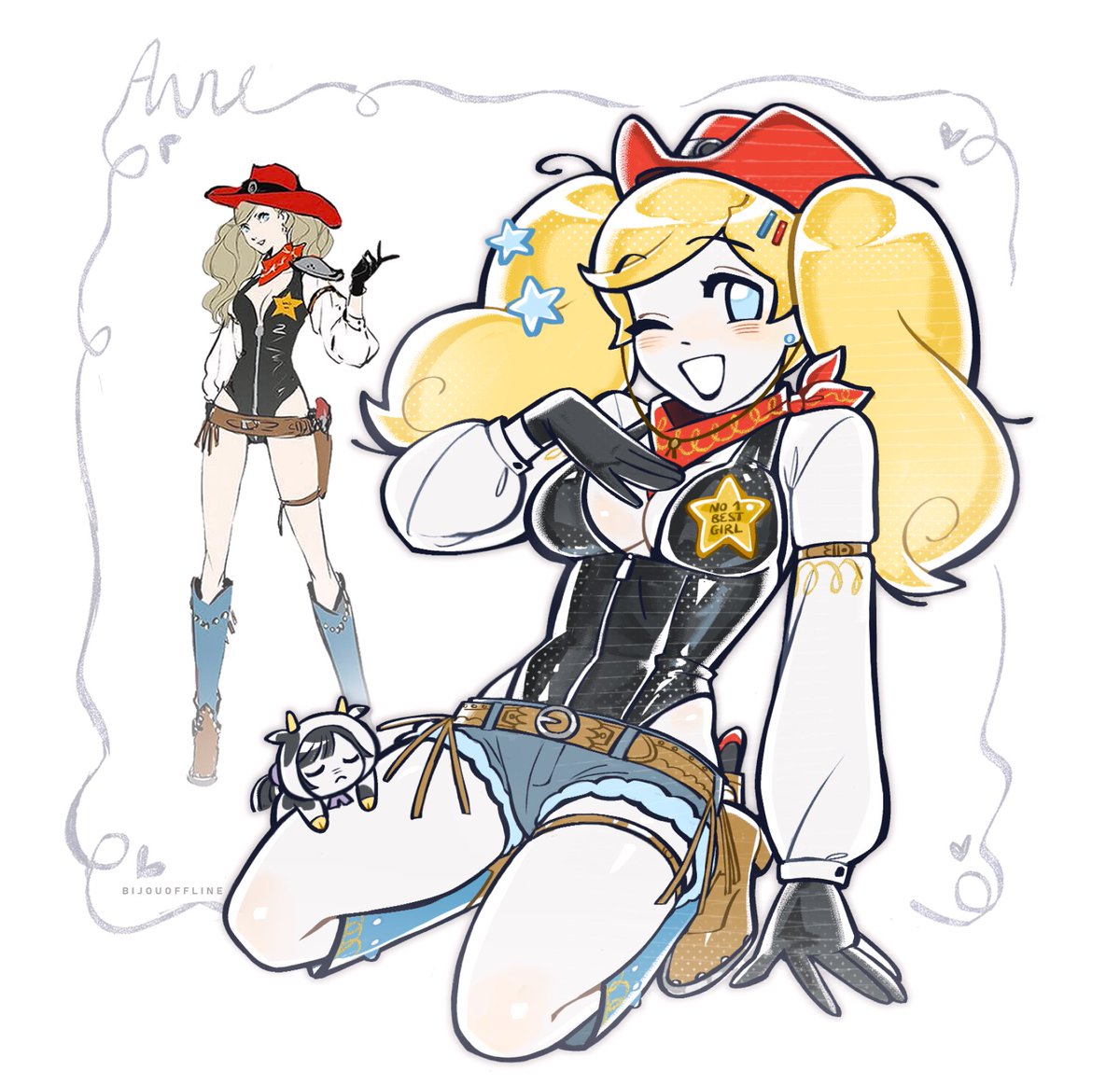 bijouoffline's tweet image. ur best american girl #p5r