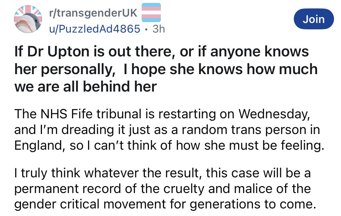 So trans Reddit has decreed that the only reason female nurses want female only changing rooms at work is “cruelty &amp; malice” 

In fact, the only reason women want anything at all is because they’re cruel &amp; malicious 

<a href="/nicoleepeggiee/">Nicole💜🤍💚</a> love to your Mum

She’s got an army 💪💜💪