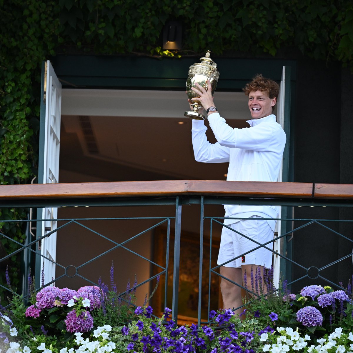 The smile says it all 😁

#Wimbledon