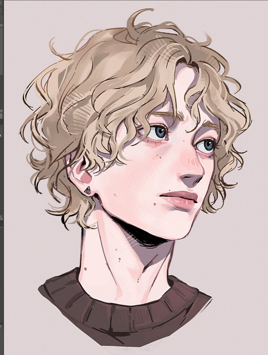 23i2Ko's tweet image. this guy&apos;s name is jonah! #oc