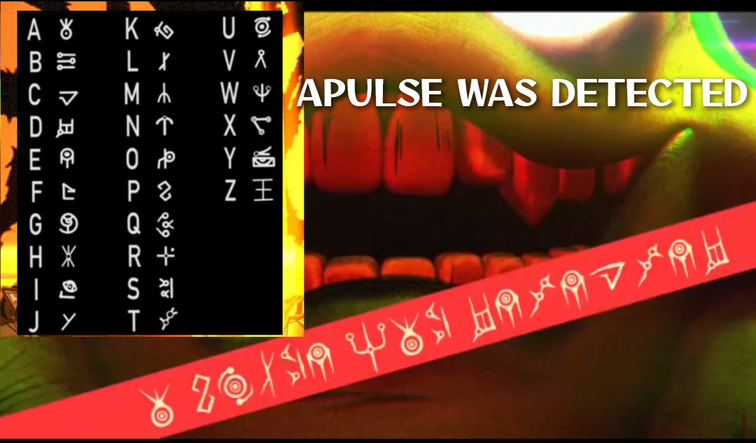 「ガスライトディストリクト」の新情報
作品の文字を解読した方の画像を使って今回のGIFのメッセージを解読した

A PULSE WAS DETECTED(脈拍が検出されました)らしいです
どう言った意味なのかは不明です

しかし第2話の配信が近いのかも