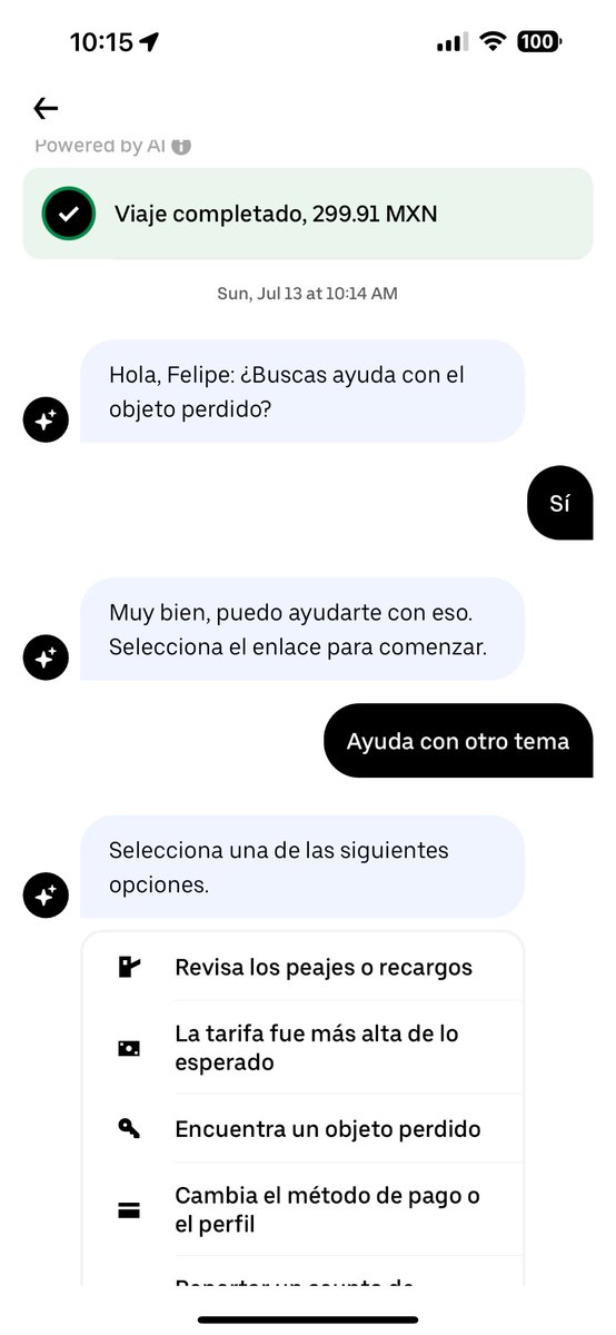 PowoKani's tweet photo. @Uber_MEX Nos dicen contactar o resolver el problema máximo 24 horas el socio conductor se roba mi paquete y no tengo apoyo alguno por parte de @Uber_MEX  en sistema que seguridad tenemos ninguna https://t.co/KZFpA81pej