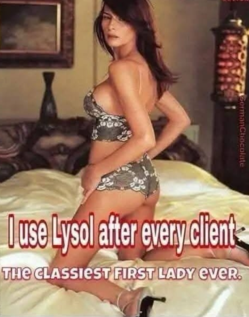 Don't badmouth Melania!

Why not. She's trash