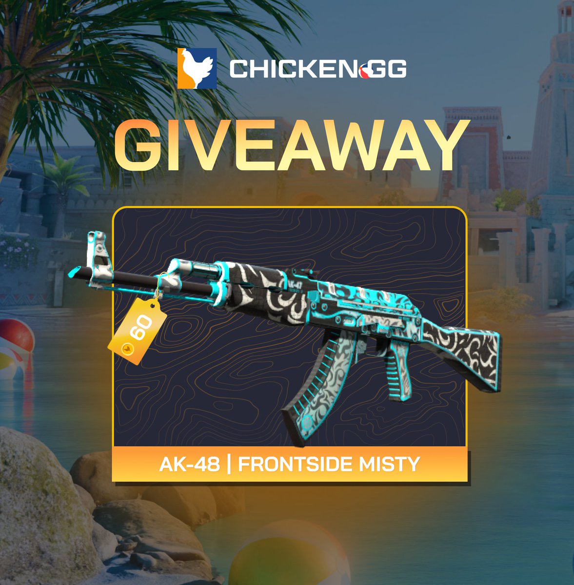Frutik 🇺🇦 (@frutik_) on Twitter photo 🎁 $30 Giveaway sponsored by <a href="/chickendotgg/">Chicken.GG</a> 🎁
<a href="/chickendotgg/">Chicken.GG</a> is running a Summer Event with a lot of rewards and raffles!
👉 Check it out: chicken.gg/holiday/overvi…
To enter:
✅ Follow me and <a href="/chickendotgg/">Chicken.GG</a>
✅ Retweet + Like
✅ Tag 3 friends
⏳ Ends in 7 days⌛ 🎁 $30 Giveaway sponsored by <a href="/chickendotgg/">Chicken.GG</a> 🎁
<a href="/chickendotgg/">Chicken.GG</a> is running a Summer Event with a lot of rewards and raffles!
👉 Check it out: chicken.gg/holiday/overvi…
To enter:
✅ Follow me and <a href="/chickendotgg/">Chicken.GG</a>
✅ Retweet + Like
✅ Tag 3 friends
⏳ Ends in 7 days⌛