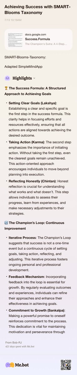 BurkhartRj's tweet image. Ingesting this GDoc-Fine-Tuning quickly reconnected a dozen #MEbot-My-Sphere memories:

app.me.bot/memory/RUI9JR6…