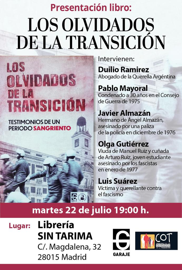 Colectivo por los Olvidados de la Transición tweet media