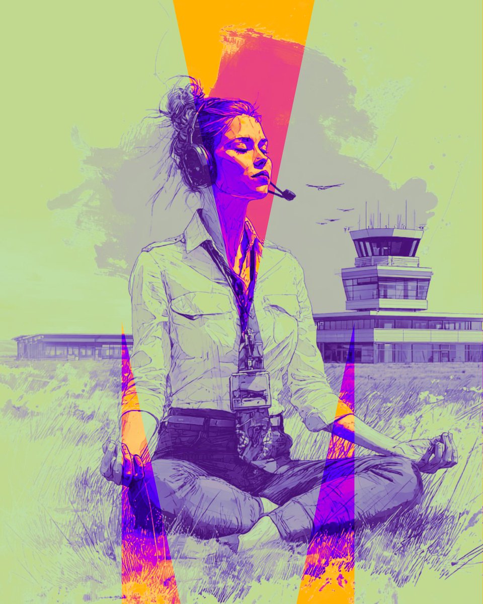 Una mentalidad resiliente es crucial para manejar  estrés.
📡✈️🧠🫀🗣

#Mentalidad 
#mindest 
#Wellbeing 
#controladoresaereos