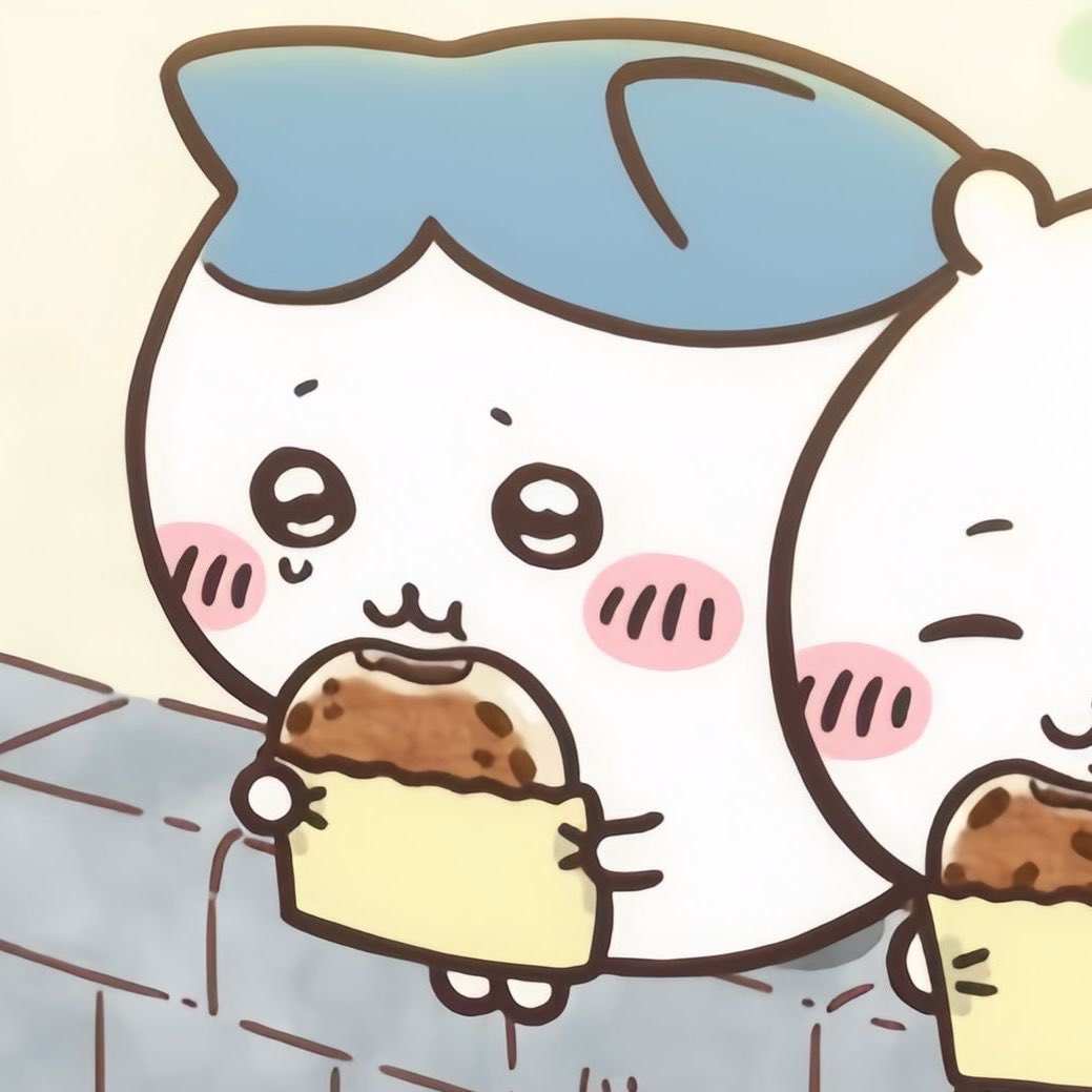 hachiware is so sad … so round