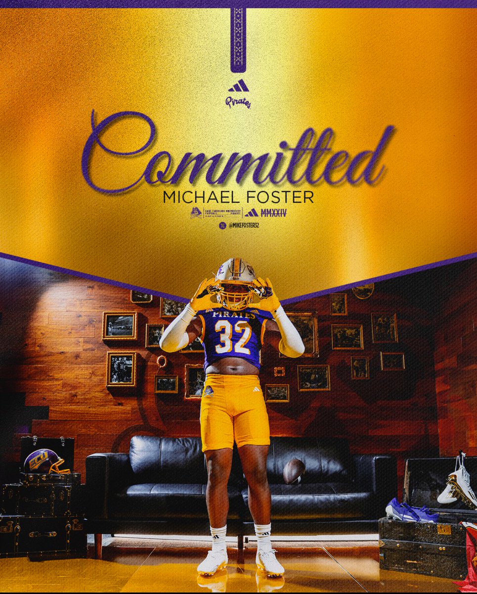 Michael Foster (@mikefoster32) on Twitter photo Pirate Nation GET READY... I'm Coming HOME🏴☠️🏴☠️🏴☠️ #commited <a href="/ECUPiratesFB/">ECU Football</a> <a href="/hastings_coach/">Coach Adam Hastings</a> <a href="/CoachOMoore/">Otis Moore Jr.</a> <a href="/CoachMata/">Nick Mata</a> <a href="/CoachT_Stone/">Tripp Stone</a> <a href="/PrepRedzoneSC/">Prep Redzone South Carolina</a> <a href="/MohrRecruiting/">Brian Mohr</a> <a href="/Coach__Roy_Tesh/">Roy Tesh</a> <a href="/Coach_B_Harrell/">Coach Blake Harrell 🏴☠️🏴☠️🏴☠️</a> <a href="/CoachA_ECU/">Josh Aldridge</a> Pirate Nation GET READY... I'm Coming HOME🏴☠️🏴☠️🏴☠️ #commited <a href="/ECUPiratesFB/">ECU Football</a> <a href="/hastings_coach/">Coach Adam Hastings</a> <a href="/CoachOMoore/">Otis Moore Jr.</a> <a href="/CoachMata/">Nick Mata</a> <a href="/CoachT_Stone/">Tripp Stone</a> <a href="/PrepRedzoneSC/">Prep Redzone South Carolina</a> <a href="/MohrRecruiting/">Brian Mohr</a> <a href="/Coach__Roy_Tesh/">Roy Tesh</a> <a href="/Coach_B_Harrell/">Coach Blake Harrell 🏴☠️🏴☠️🏴☠️</a> <a href="/CoachA_ECU/">Josh Aldridge</a>