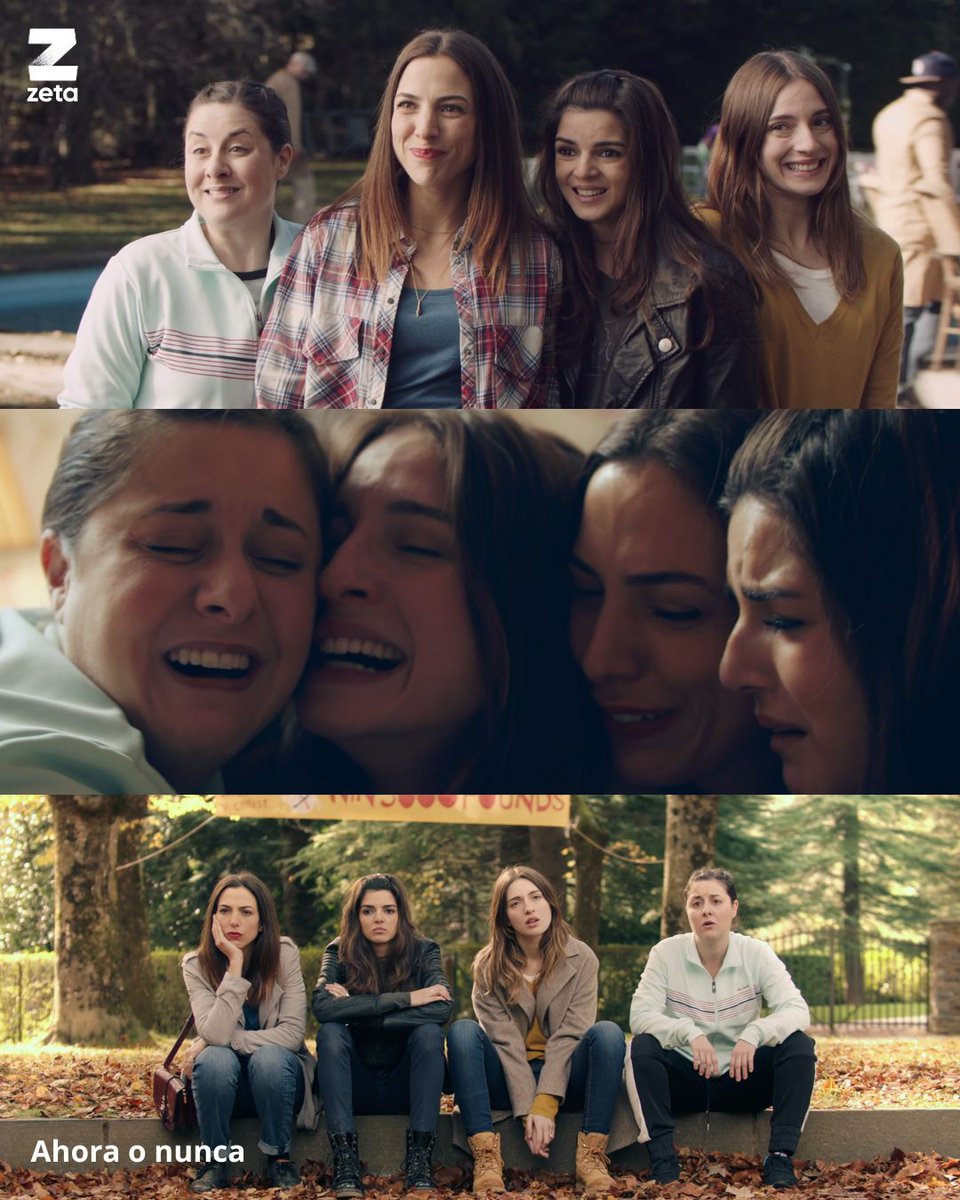 zetastudiosprod's tweet image. Fases del viaje con tus girlies 🙂‍↕️✈️ #AhoraONunca, ya disponible en @netflixes