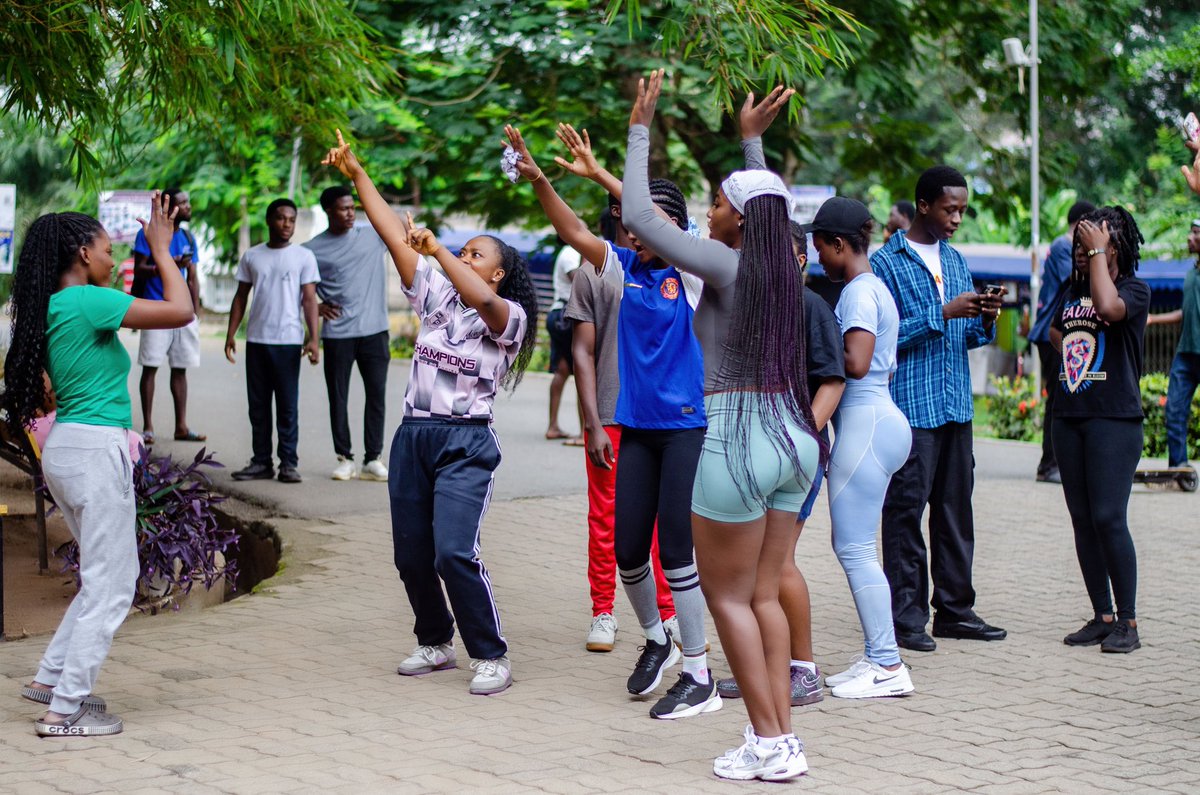 AfricaHallJCRC's tweet photo. The aerobics and indoor games held yesterday was a success🎉🎊. The atmosphere was filled joy and laughter, making it a memorable morning of fun and a sense of togetherness. 

AfricaHallJCRC2024/2025 https://t.co/wvJ5Vq02d6