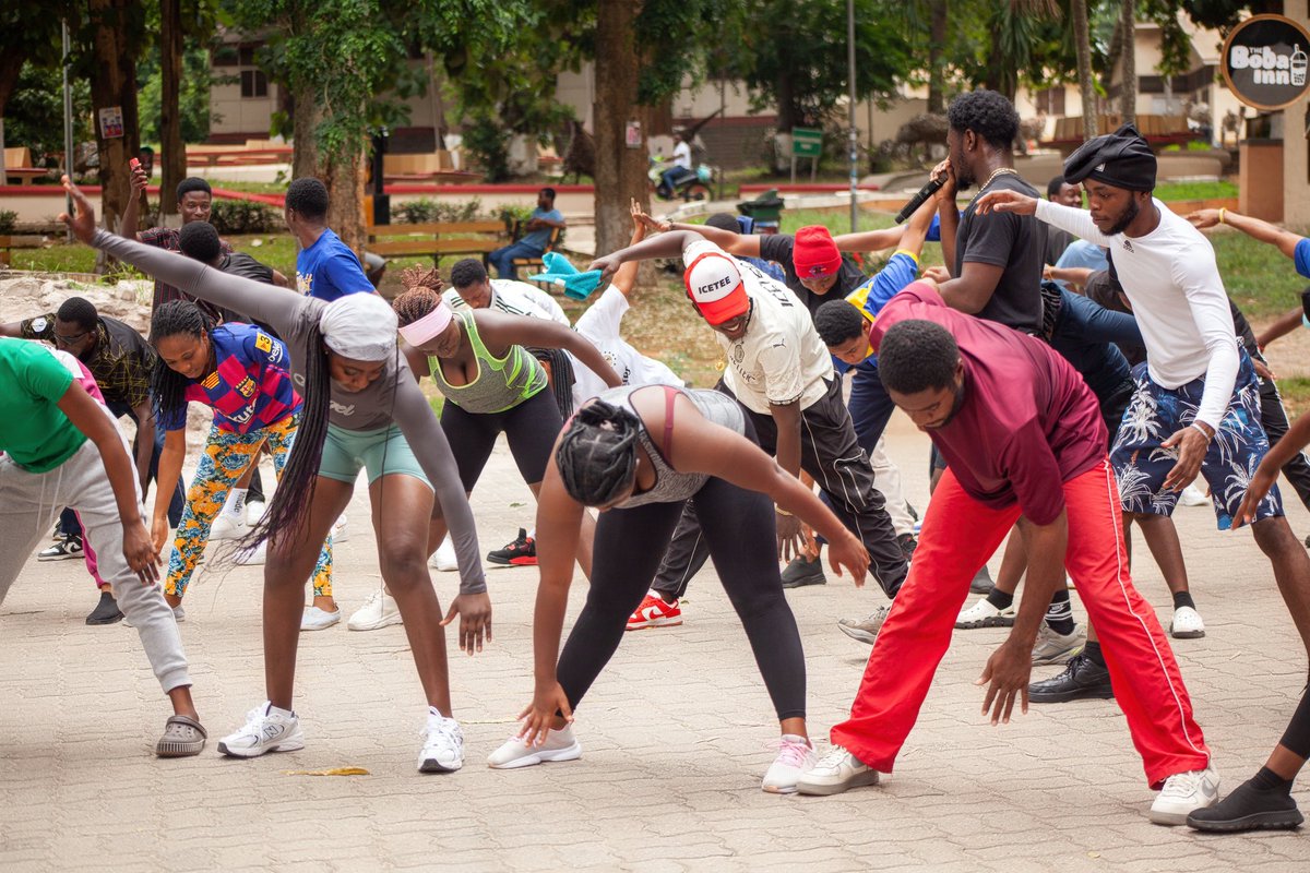 AfricaHallJCRC's tweet photo. The aerobics and indoor games held yesterday was a success🎉🎊. The atmosphere was filled joy and laughter, making it a memorable morning of fun and a sense of togetherness. 

AfricaHallJCRC2024/2025 https://t.co/wvJ5Vq02d6