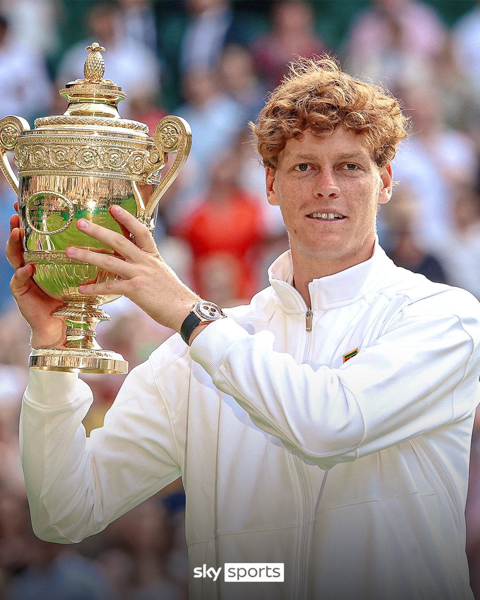 SkySportsTennis's tweet image. History maker ✨
The first Italian to win a Wimbledon singles title 🇮🇹🏆