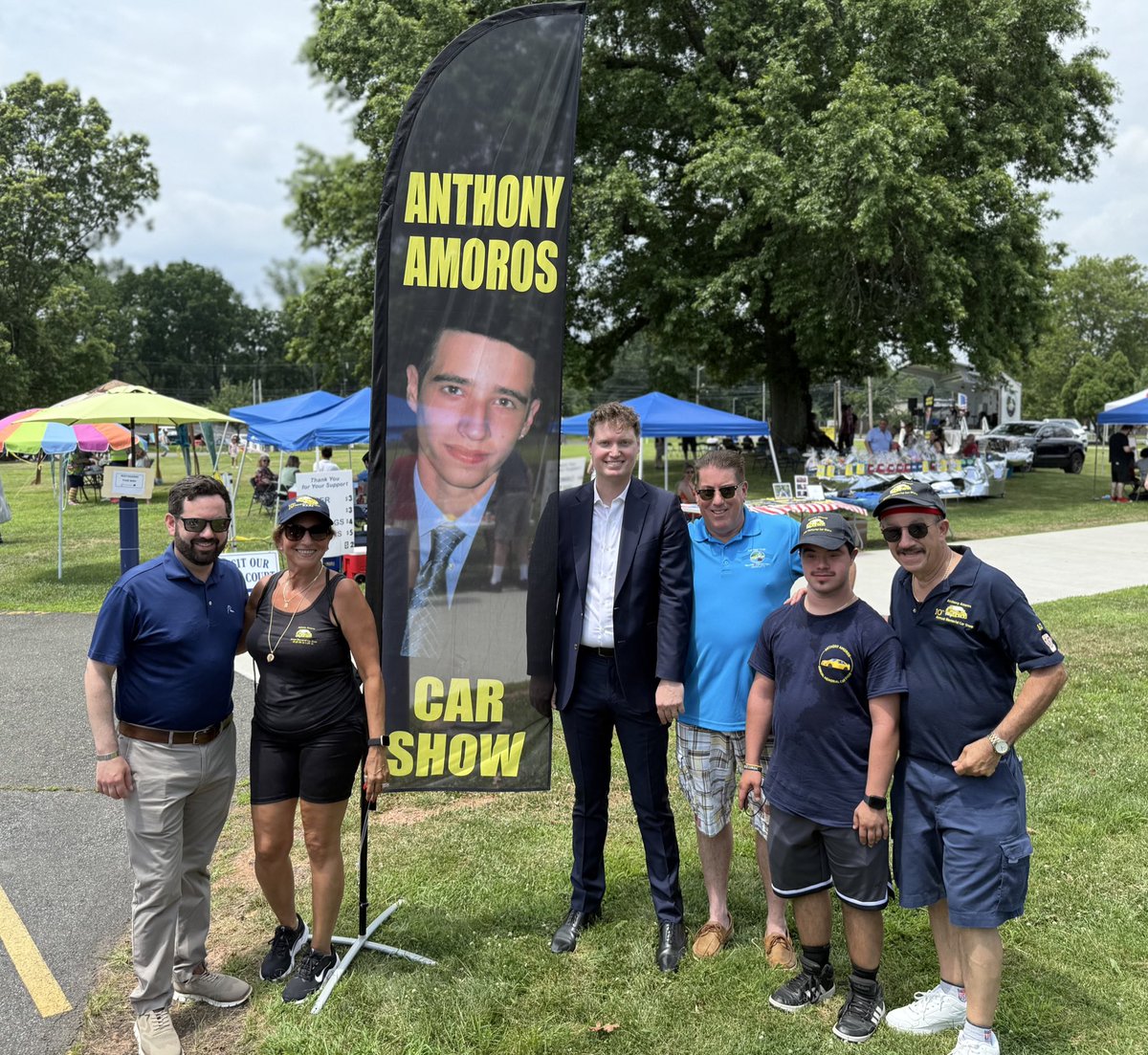 MarkSvensson's tweet image. Honored to attend the 12th annual Anthony Amoros Car Show alongside numerous members of the community and elected officials. The Amoros family took the unspeakable tragedy of losing their son and responded by advocating for the passage of a used car airbag law, which culminated…