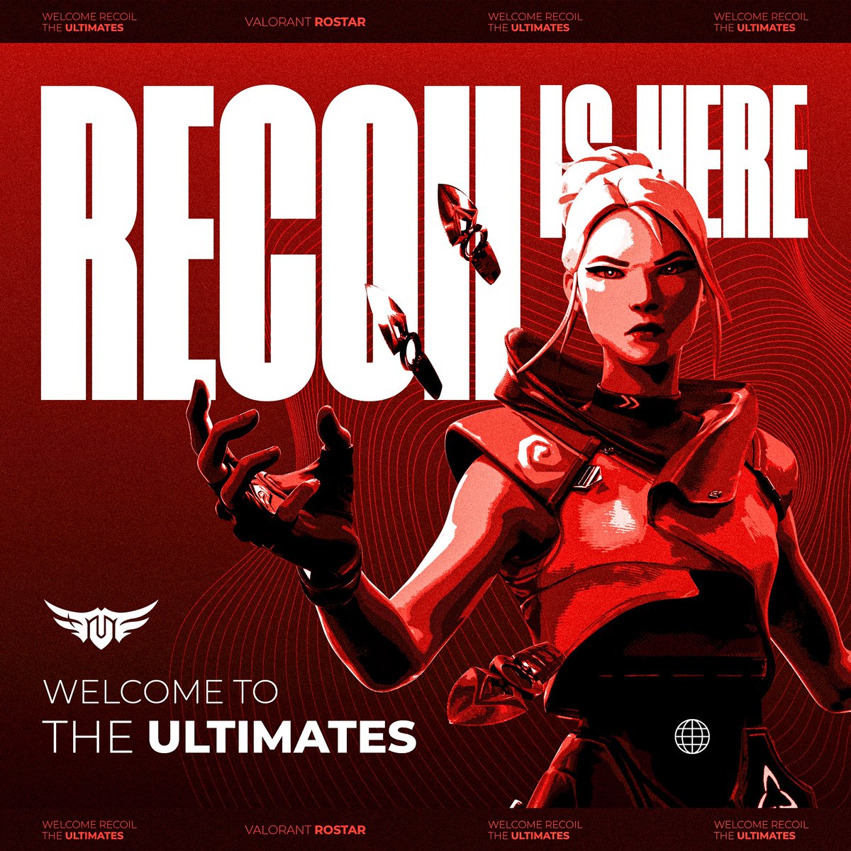 We’re pleased to welcome @1recoil
as the newest addition to our Valorant roster 🎯

إضافة لفريقنا في لعبة فالورانت

#VivaTU